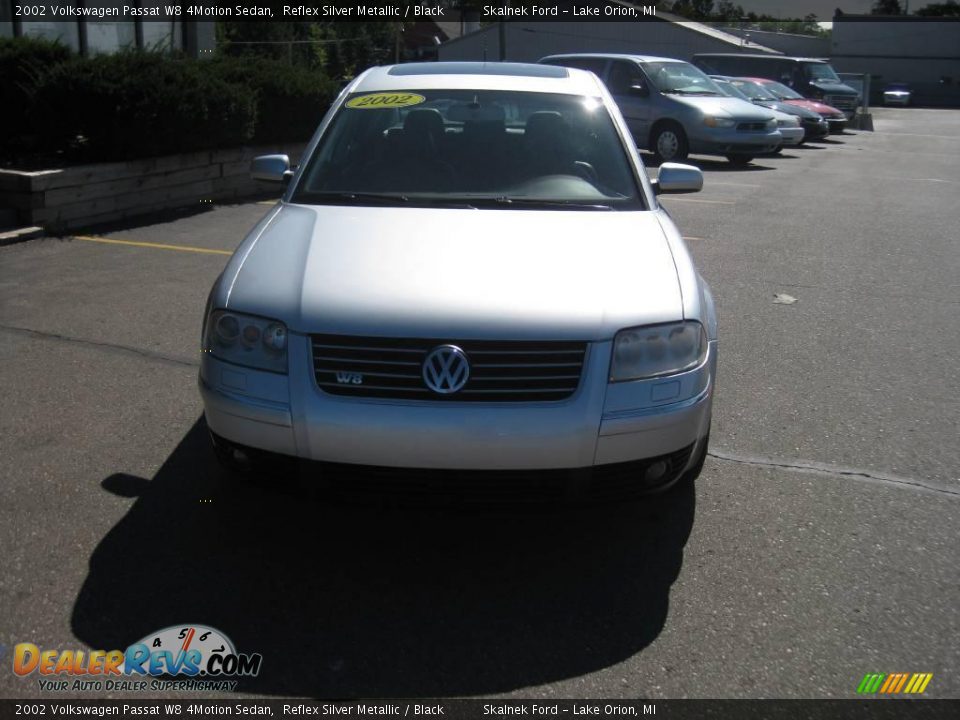 2002 Volkswagen Passat W8 4Motion Sedan Reflex Silver Metallic / Black Photo #4