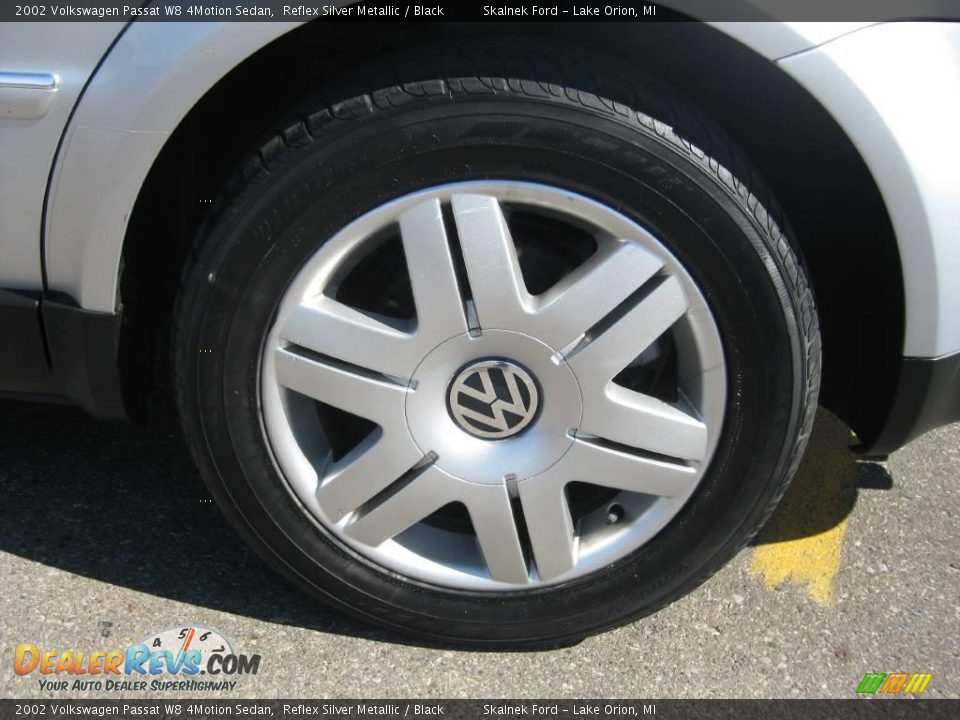 2002 Volkswagen Passat W8 4Motion Sedan Reflex Silver Metallic / Black Photo #14