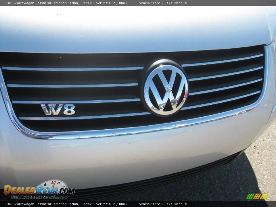 2002 Volkswagen Passat W8 4Motion Sedan Reflex Silver Metallic / Black Photo #21
