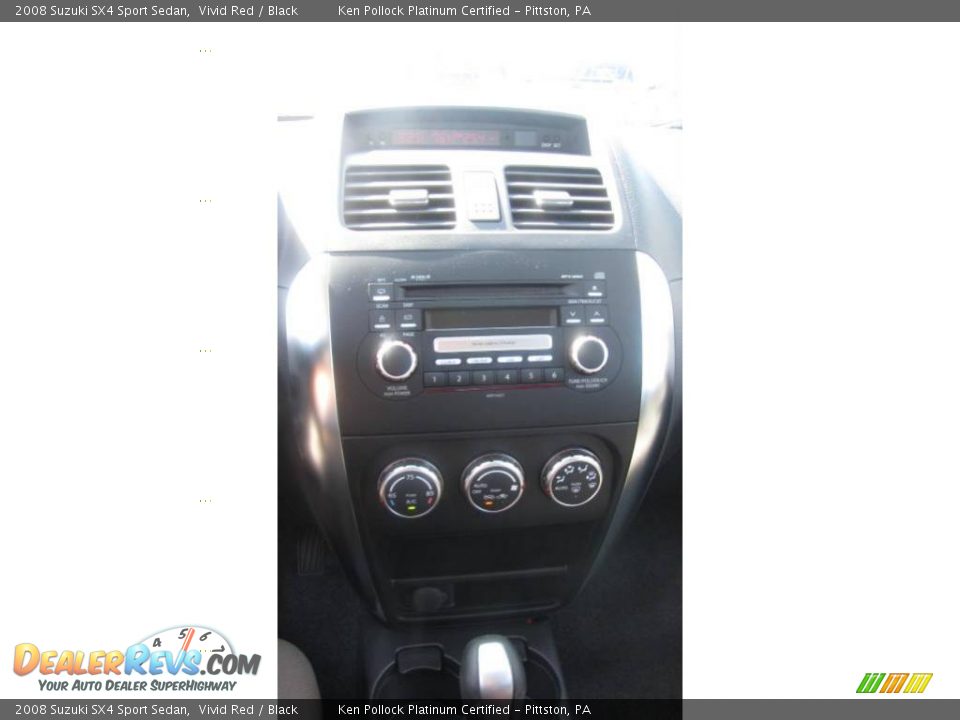 2008 Suzuki SX4 Sport Sedan Vivid Red / Black Photo #19