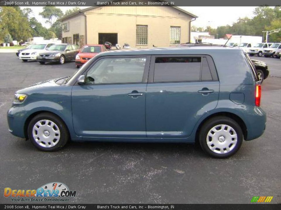 2008 Scion xB Hypnotic Teal Mica / Dark Gray Photo #1