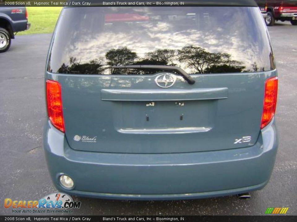 2008 Scion xB Hypnotic Teal Mica / Dark Gray Photo #2