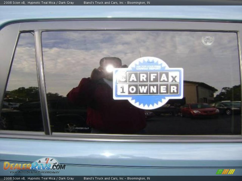2008 Scion xB Hypnotic Teal Mica / Dark Gray Photo #4