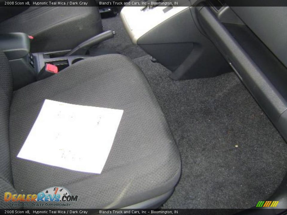 2008 Scion xB Hypnotic Teal Mica / Dark Gray Photo #10