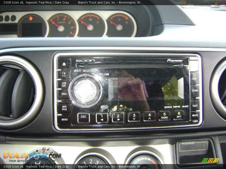 2008 Scion xB Hypnotic Teal Mica / Dark Gray Photo #17