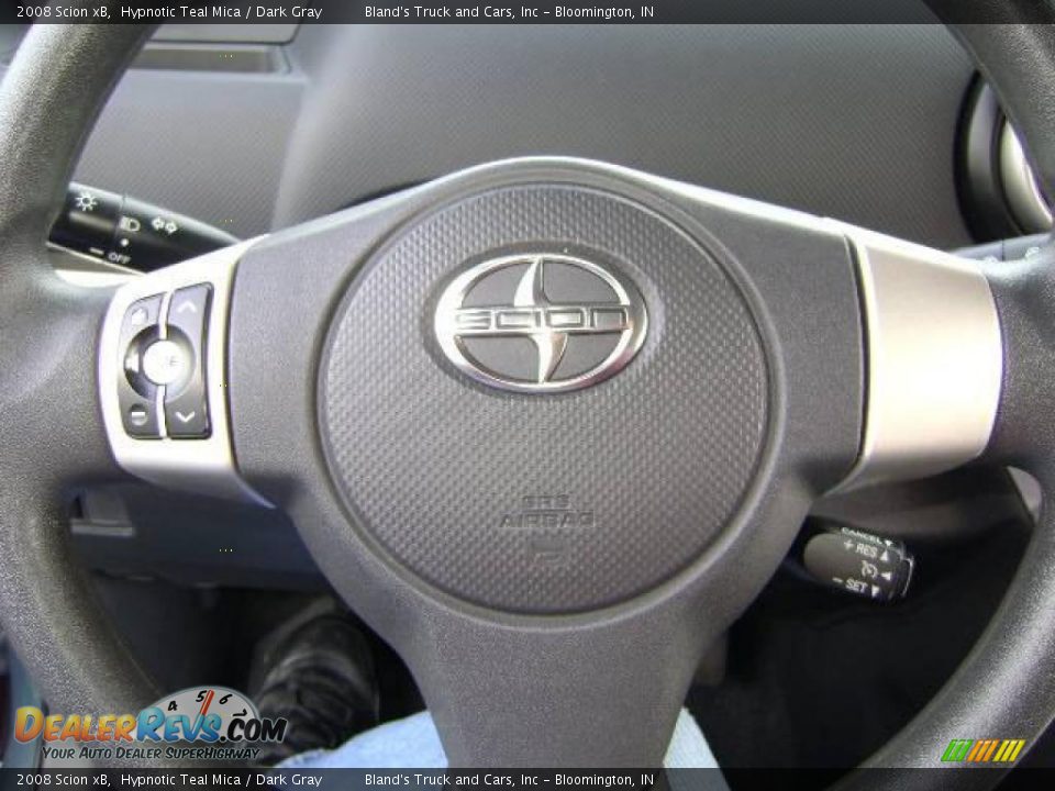 2008 Scion xB Hypnotic Teal Mica / Dark Gray Photo #19