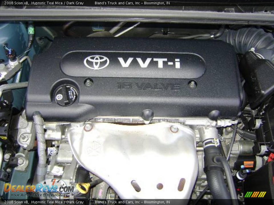 2008 Scion xB Hypnotic Teal Mica / Dark Gray Photo #21
