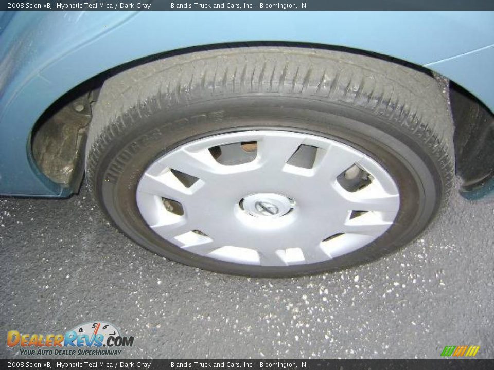 2008 Scion xB Hypnotic Teal Mica / Dark Gray Photo #23