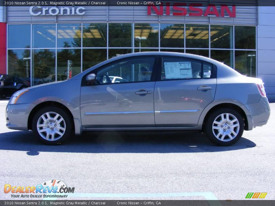 2010 Nissan Sentra 2.0 S Magnetic Gray Metallic / Charcoal Photo #1