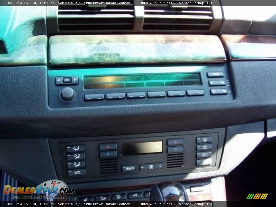 2006 BMW X5 3.0i Titanium Silver Metallic / Truffle Brown Dakota Leather Photo #10