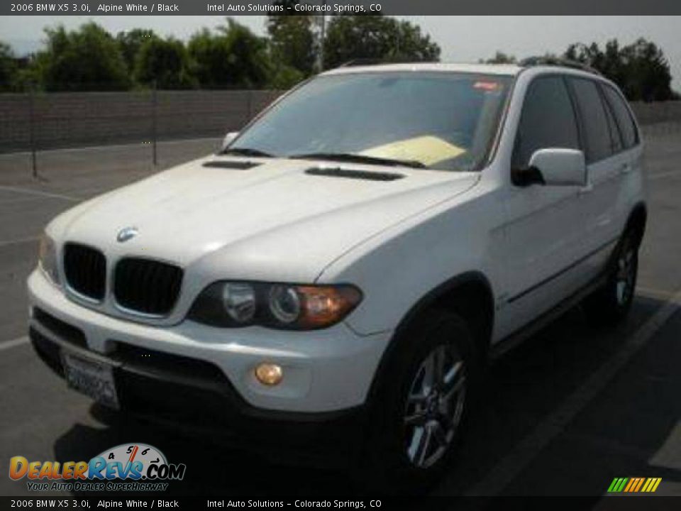 2006 BMW X5 3.0i Alpine White / Black Photo #1