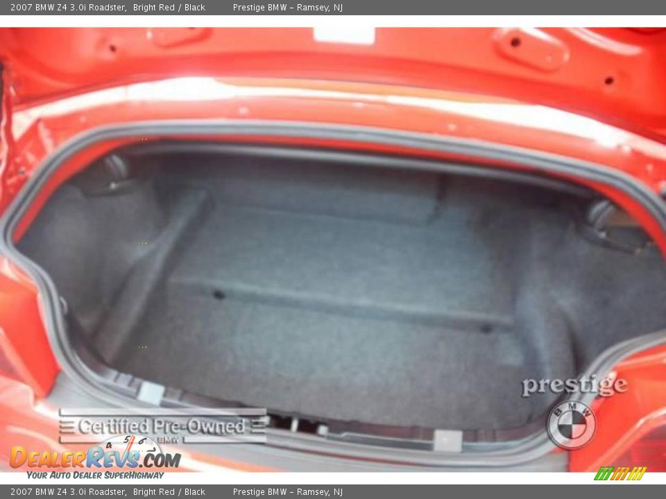 2007 BMW Z4 3.0i Roadster Bright Red / Black Photo #3