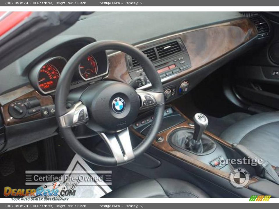2007 BMW Z4 3.0i Roadster Bright Red / Black Photo #4