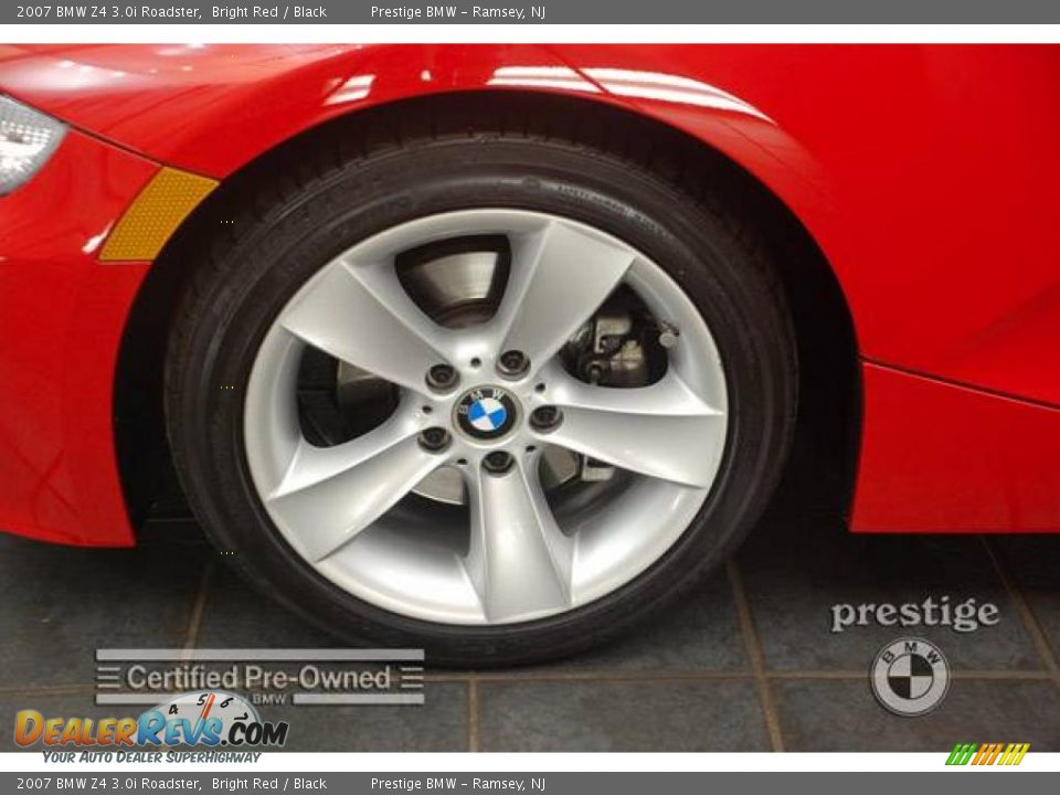 2007 BMW Z4 3.0i Roadster Bright Red / Black Photo #8