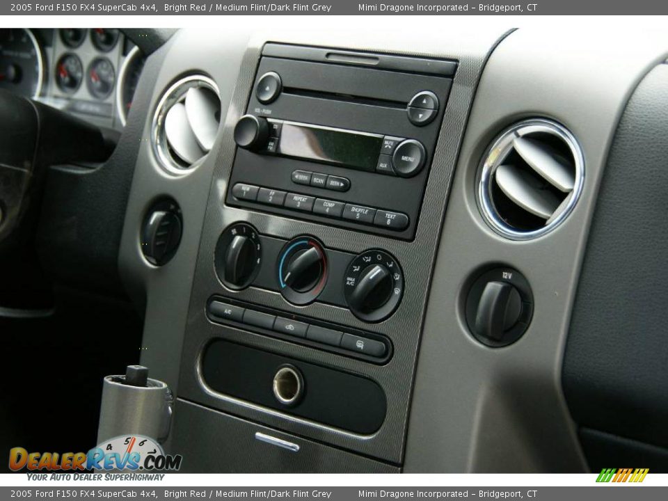 2005 Ford F150 FX4 SuperCab 4x4 Bright Red / Medium Flint/Dark Flint Grey Photo #20
