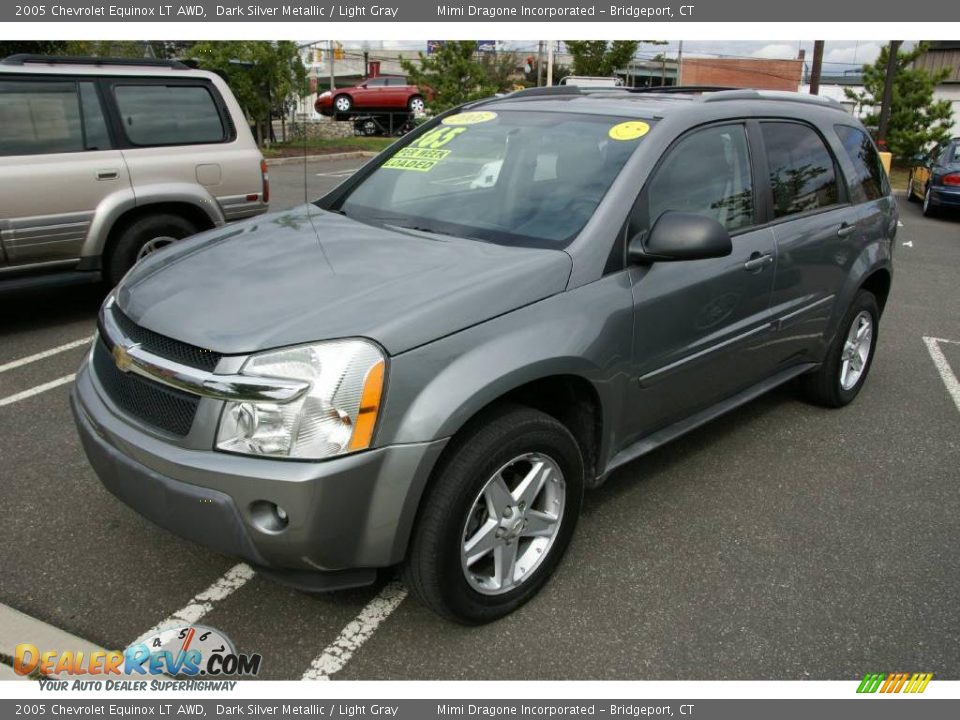 2005 Chevrolet Equinox LT AWD Dark Silver Metallic / Light Gray Photo #1