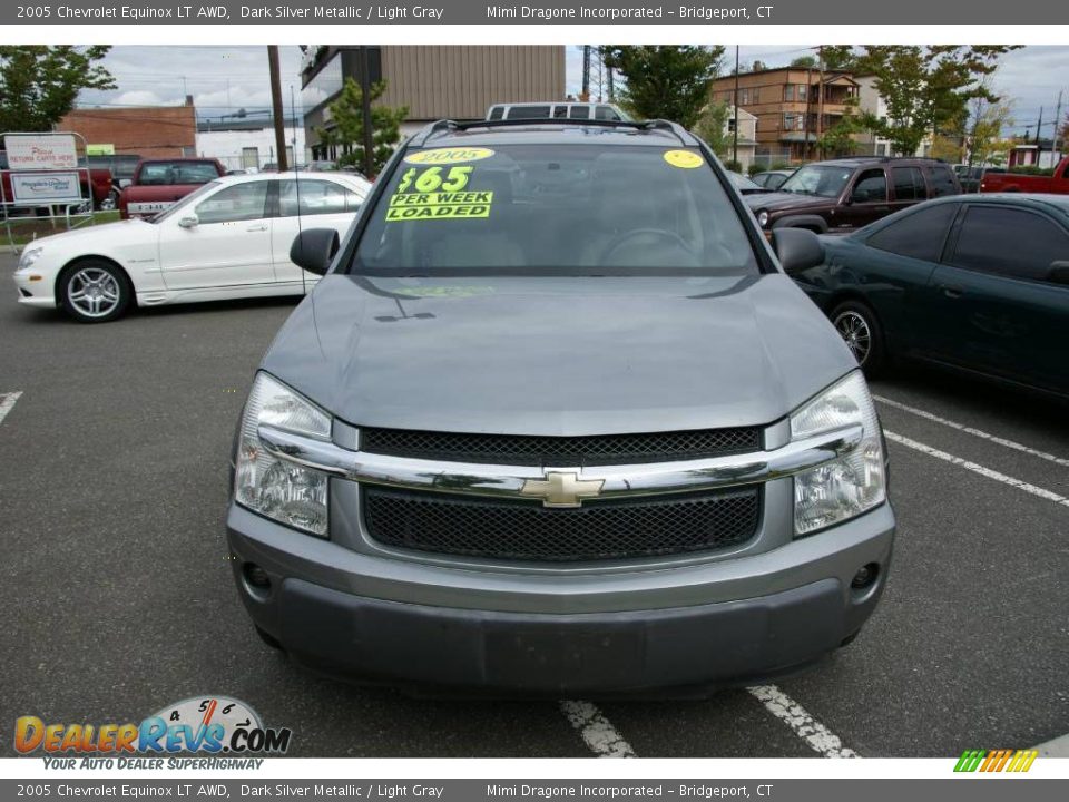 2005 Chevrolet Equinox LT AWD Dark Silver Metallic / Light Gray Photo #2