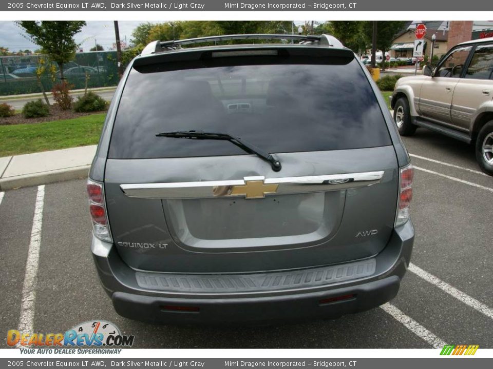 2005 Chevrolet Equinox LT AWD Dark Silver Metallic / Light Gray Photo #5