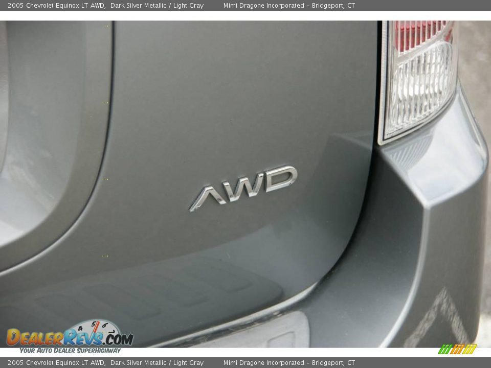 2005 Chevrolet Equinox LT AWD Dark Silver Metallic / Light Gray Photo #6