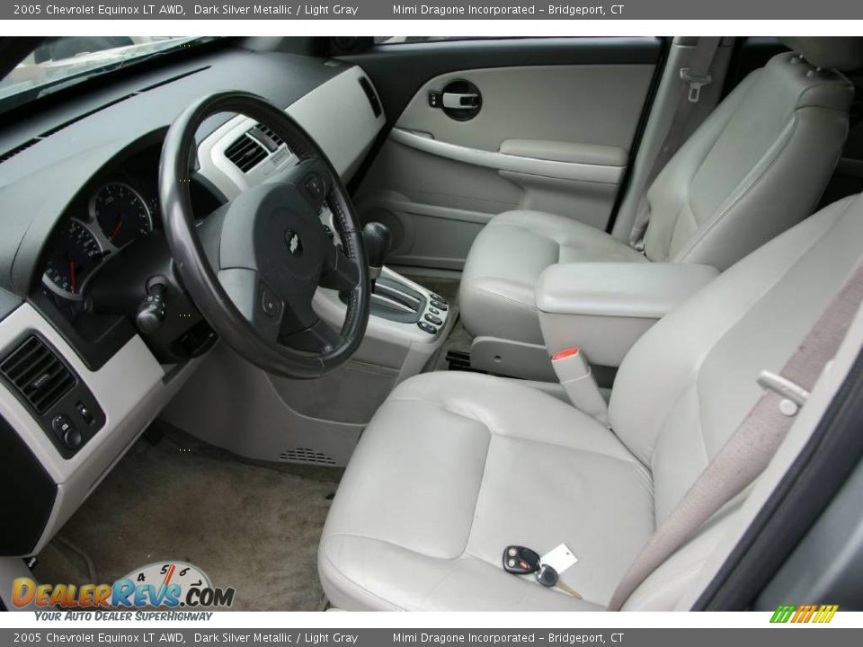 2005 Chevrolet Equinox LT AWD Dark Silver Metallic / Light Gray Photo #11
