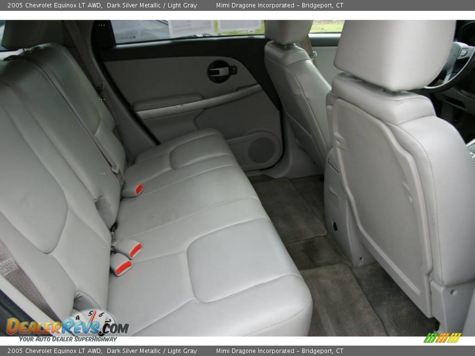 2005 Chevrolet Equinox LT AWD Dark Silver Metallic / Light Gray Photo #14