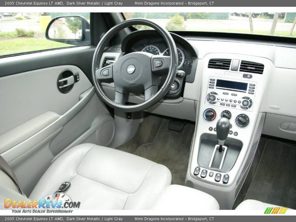 2005 Chevrolet Equinox LT AWD Dark Silver Metallic / Light Gray Photo #15