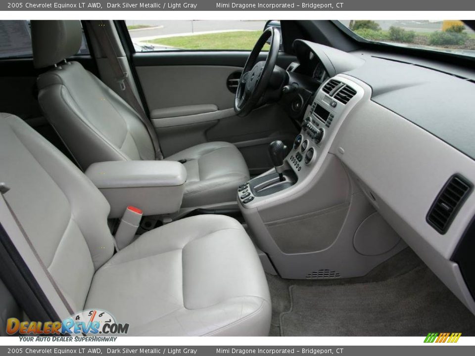 2005 Chevrolet Equinox LT AWD Dark Silver Metallic / Light Gray Photo #19
