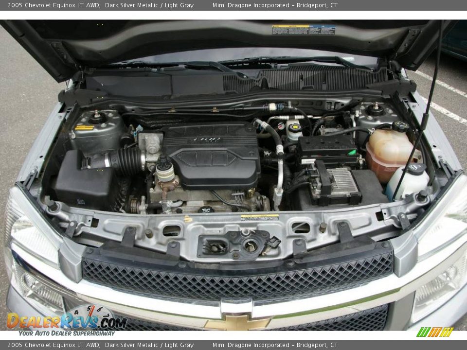 2005 Chevrolet Equinox LT AWD Dark Silver Metallic / Light Gray Photo #21