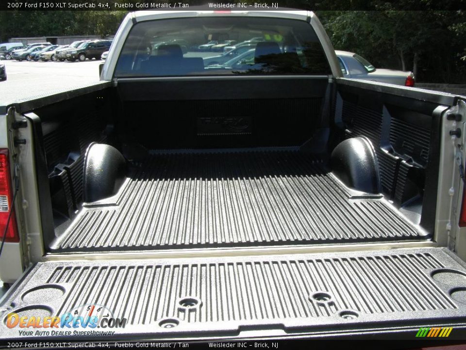 2007 Ford F150 XLT SuperCab 4x4 Pueblo Gold Metallic / Tan Photo #9