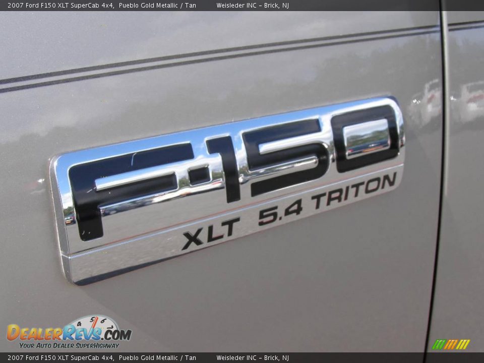2007 Ford F150 XLT SuperCab 4x4 Pueblo Gold Metallic / Tan Photo #12