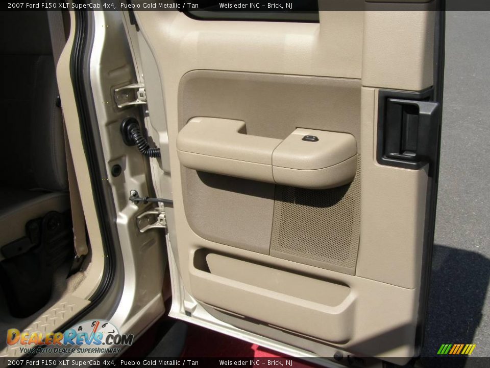 2007 Ford F150 XLT SuperCab 4x4 Pueblo Gold Metallic / Tan Photo #16