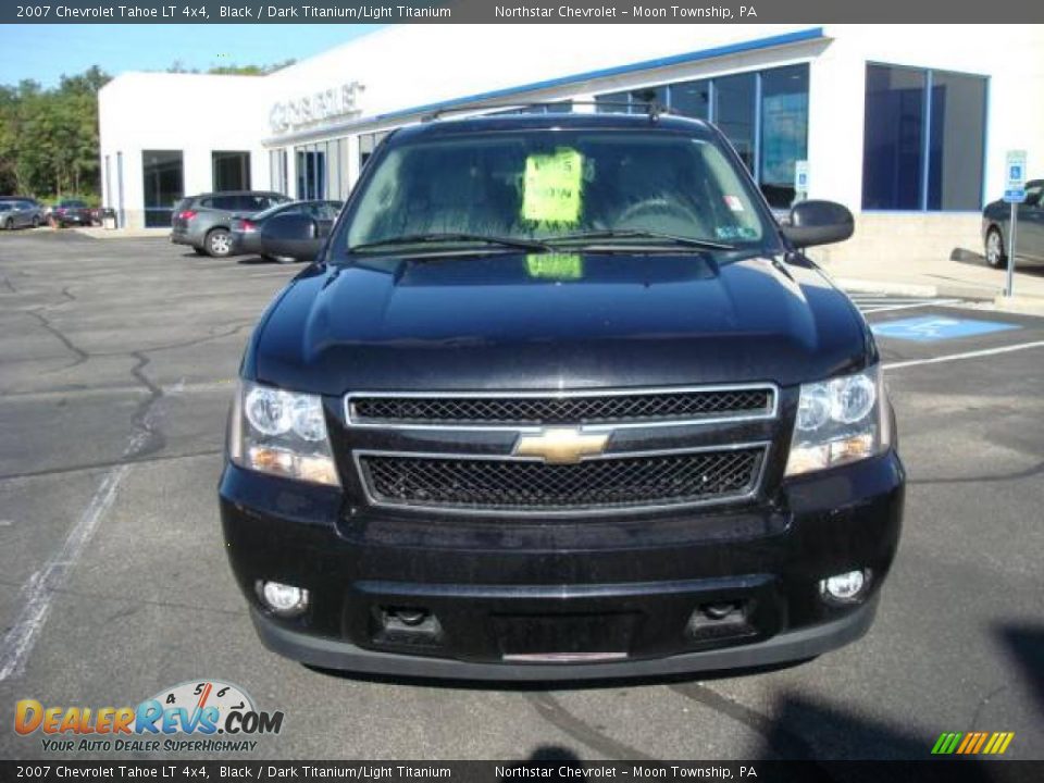 2007 Chevrolet Tahoe LT 4x4 Black / Dark Titanium/Light Titanium Photo #8