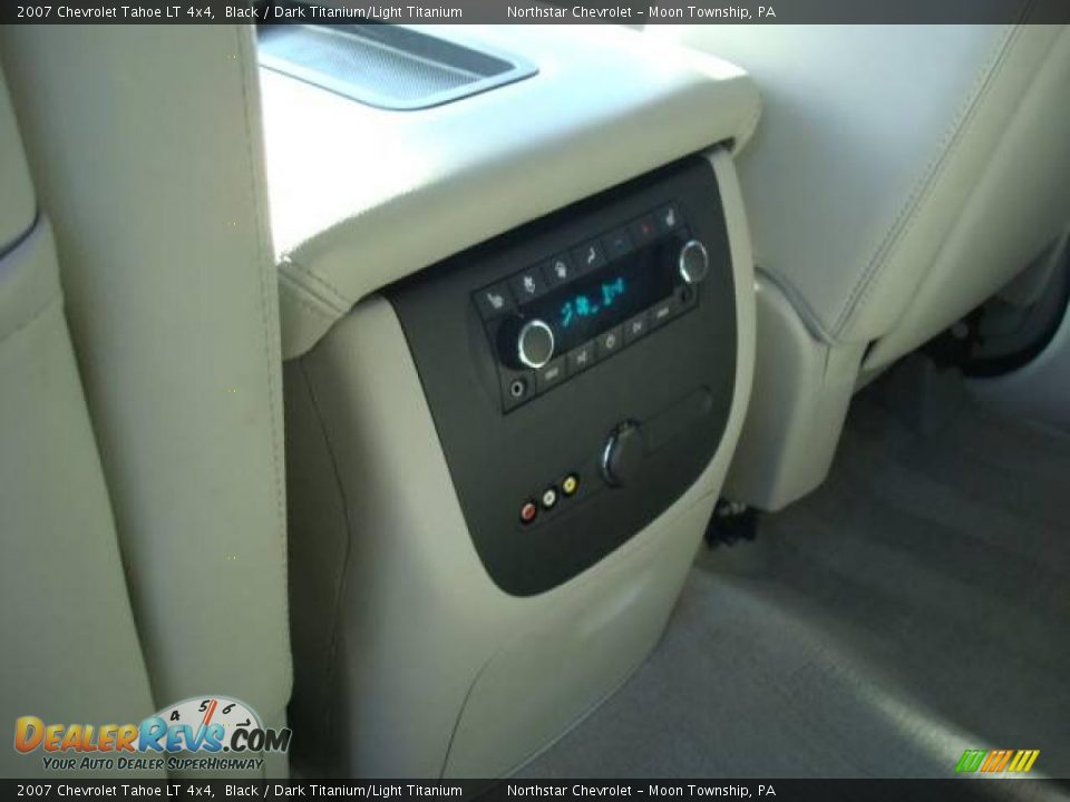 2007 Chevrolet Tahoe LT 4x4 Black / Dark Titanium/Light Titanium Photo #12