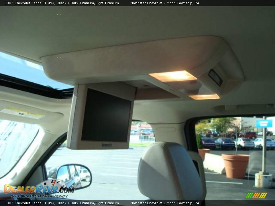 2007 Chevrolet Tahoe LT 4x4 Black / Dark Titanium/Light Titanium Photo #13