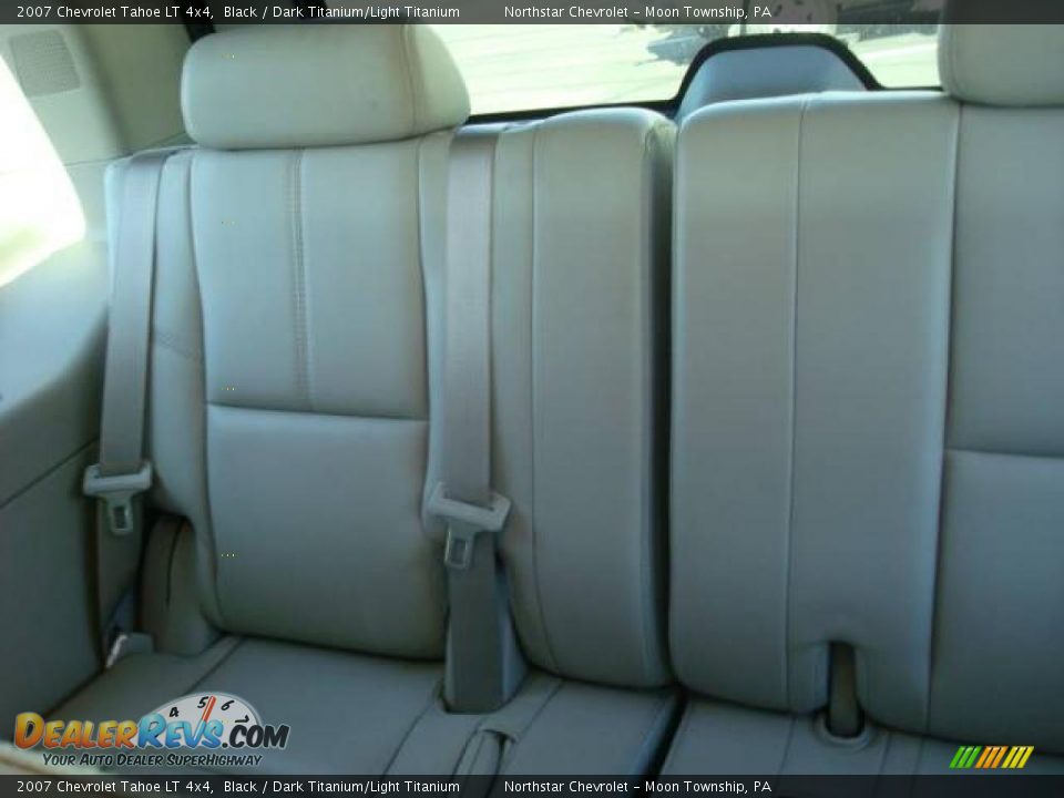 2007 Chevrolet Tahoe LT 4x4 Black / Dark Titanium/Light Titanium Photo #14