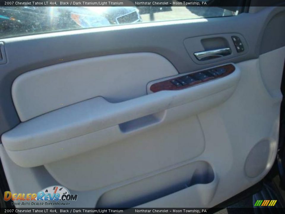 2007 Chevrolet Tahoe LT 4x4 Black / Dark Titanium/Light Titanium Photo #16
