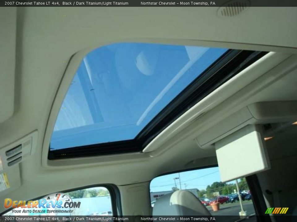 2007 Chevrolet Tahoe LT 4x4 Black / Dark Titanium/Light Titanium Photo #17