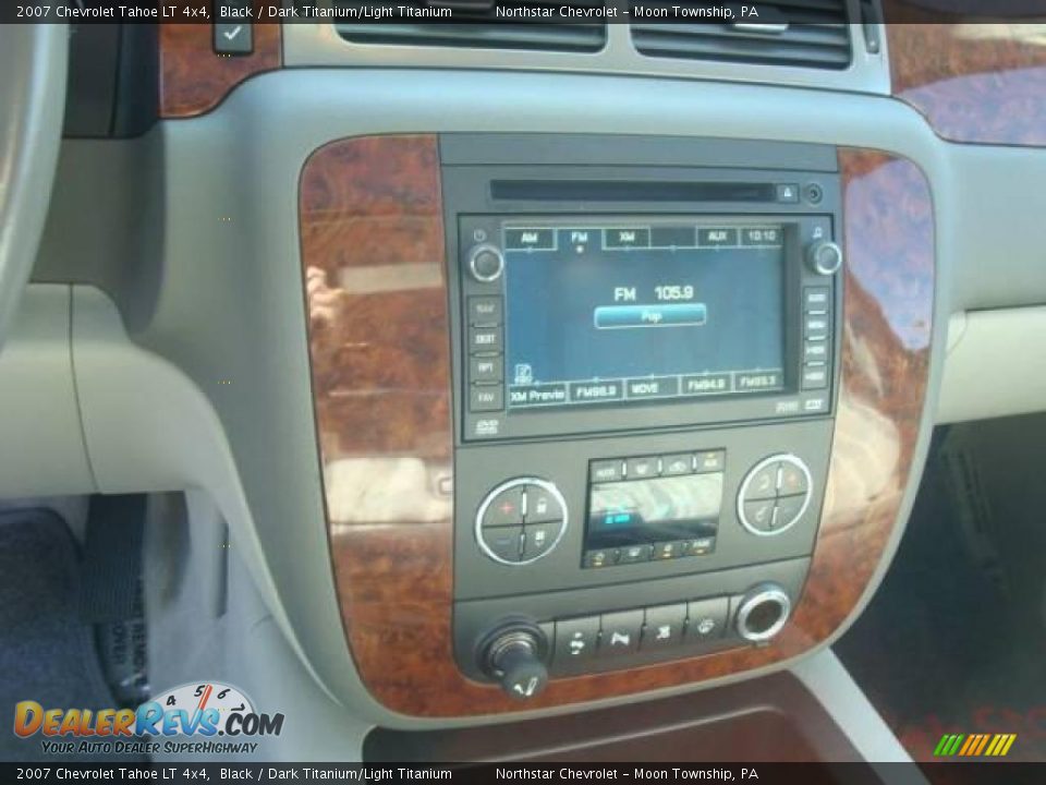2007 Chevrolet Tahoe LT 4x4 Black / Dark Titanium/Light Titanium Photo #18