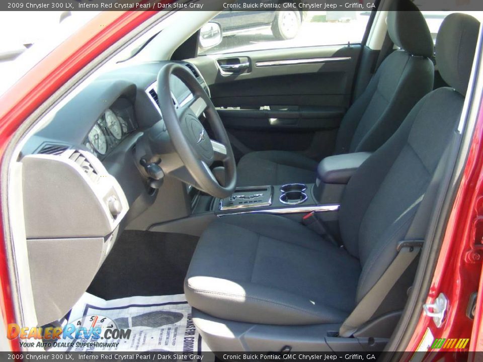 2009 Chrysler 300 LX Inferno Red Crystal Pearl / Dark Slate Gray Photo #11