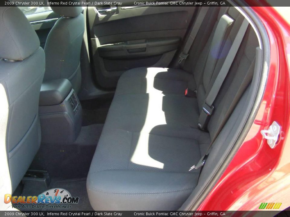 2009 Chrysler 300 LX Inferno Red Crystal Pearl / Dark Slate Gray Photo #12