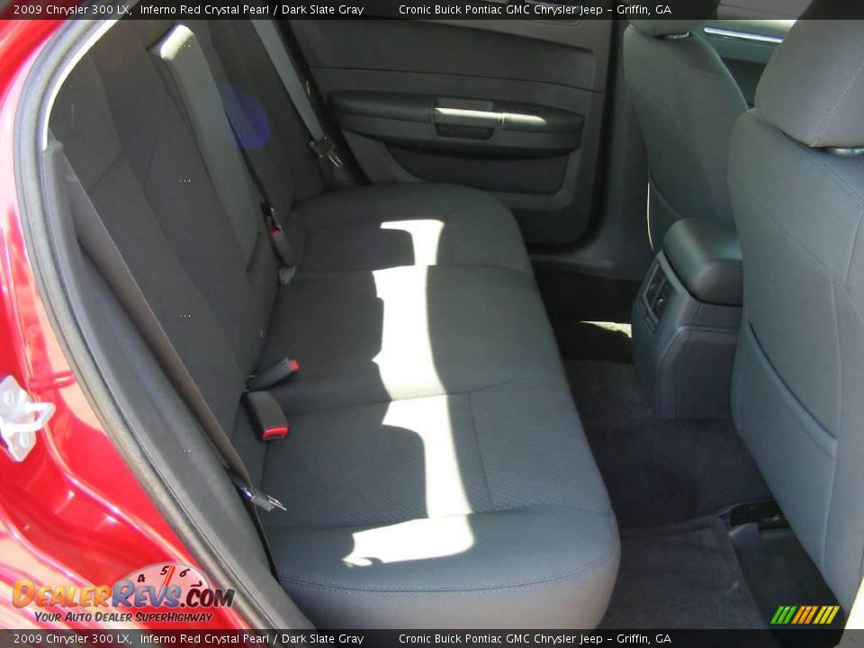 2009 Chrysler 300 LX Inferno Red Crystal Pearl / Dark Slate Gray Photo #13
