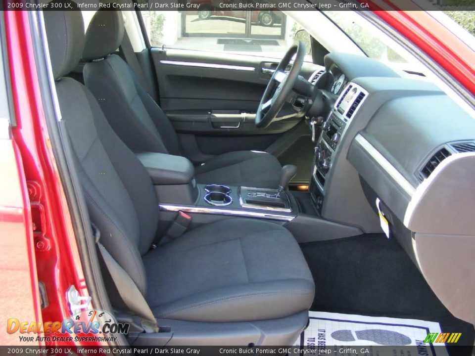 2009 Chrysler 300 LX Inferno Red Crystal Pearl / Dark Slate Gray Photo #14