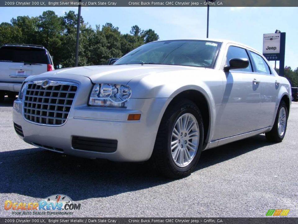 2009 Chrysler 300 LX Bright Silver Metallic / Dark Slate Gray Photo #4