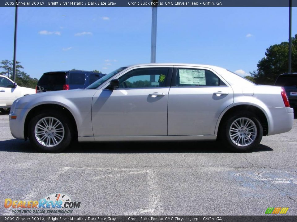 2009 Chrysler 300 LX Bright Silver Metallic / Dark Slate Gray Photo #5