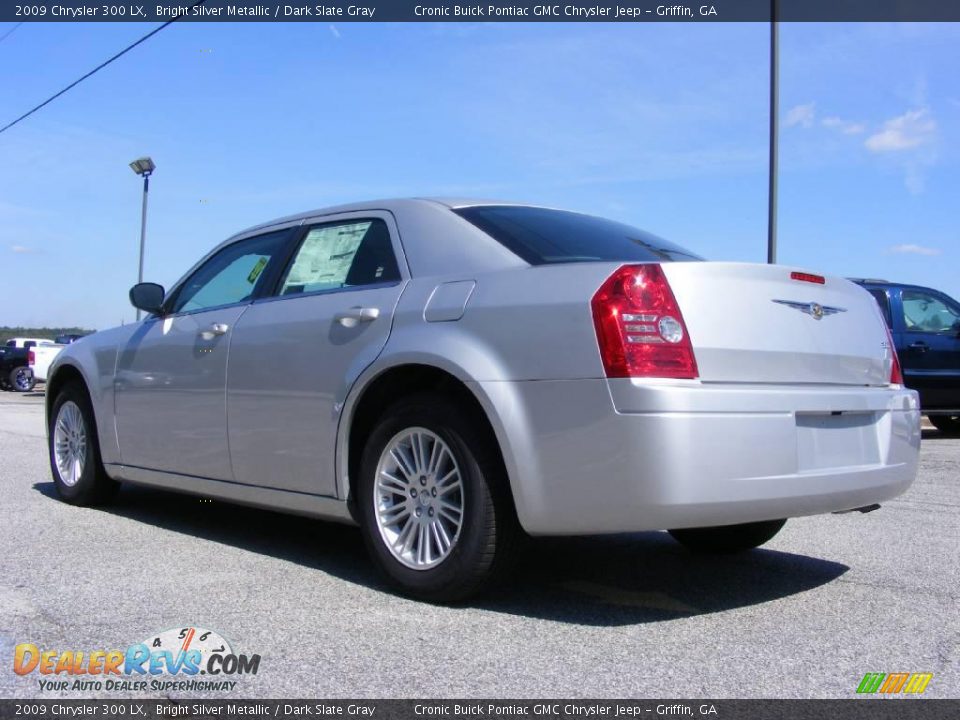 2009 Chrysler 300 LX Bright Silver Metallic / Dark Slate Gray Photo #6