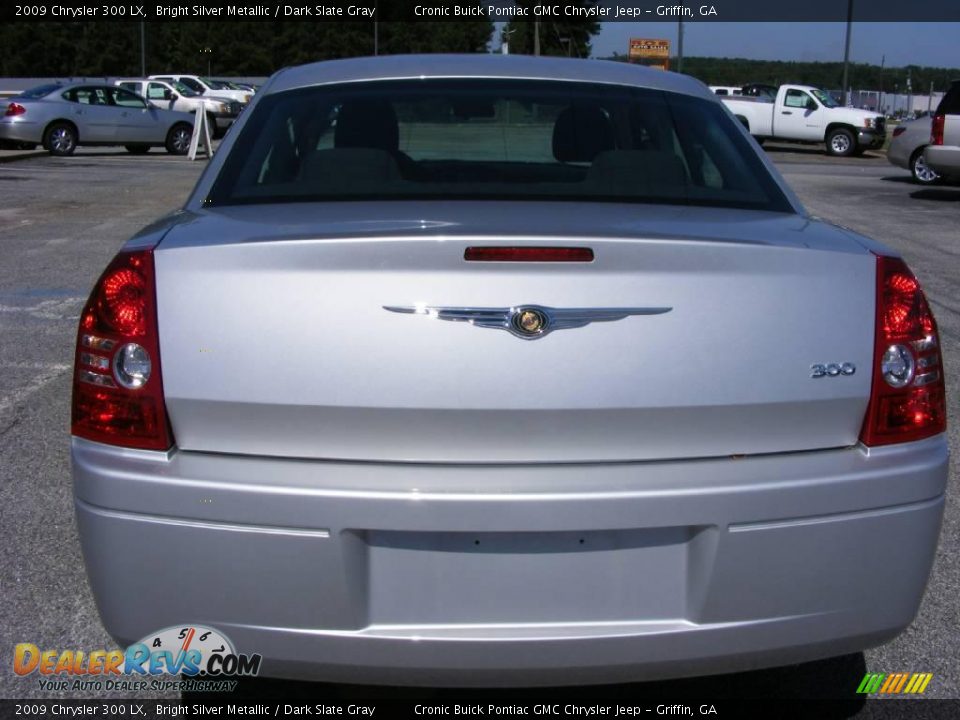 2009 Chrysler 300 LX Bright Silver Metallic / Dark Slate Gray Photo #7