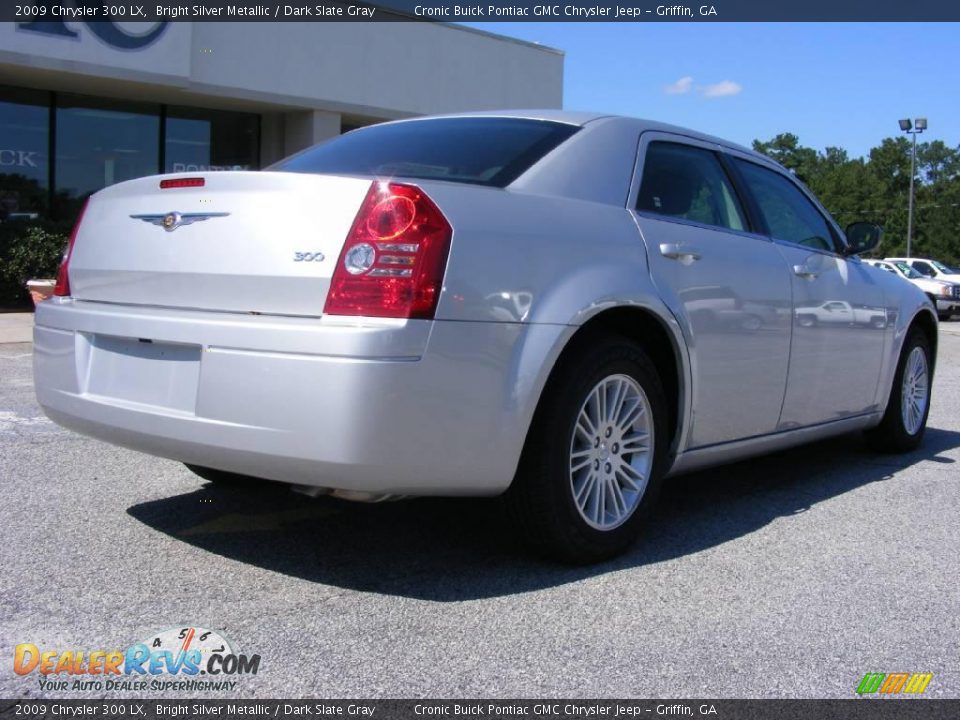 2009 Chrysler 300 LX Bright Silver Metallic / Dark Slate Gray Photo #8