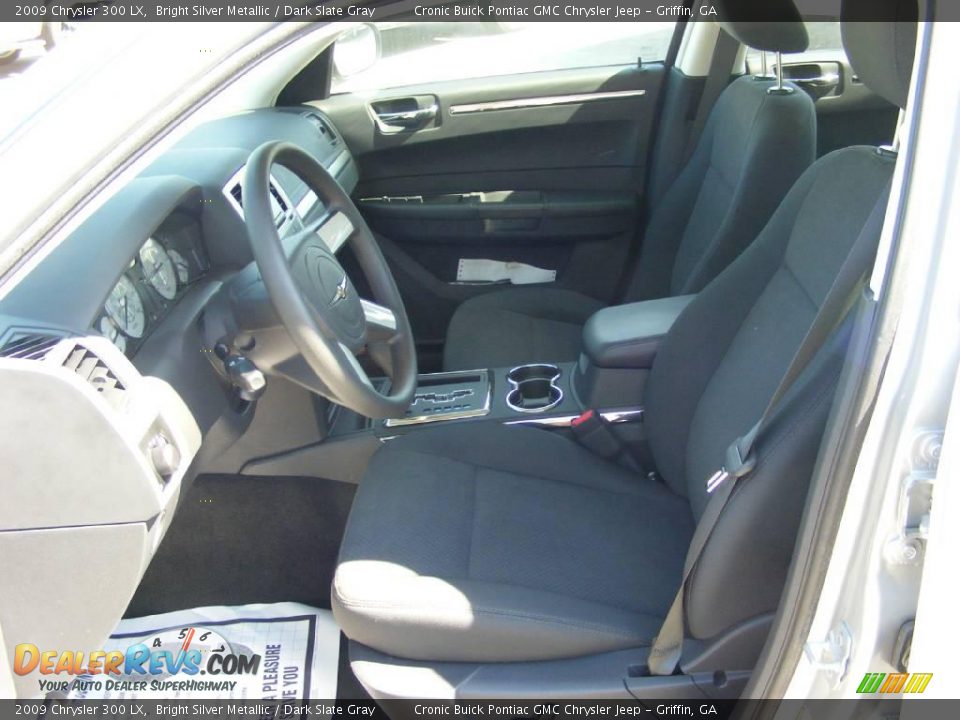 2009 Chrysler 300 LX Bright Silver Metallic / Dark Slate Gray Photo #11