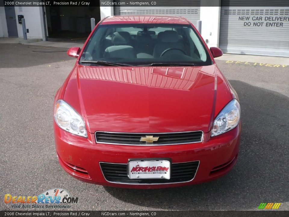 2008 Chevrolet Impala LT Precision Red / Gray Photo #2