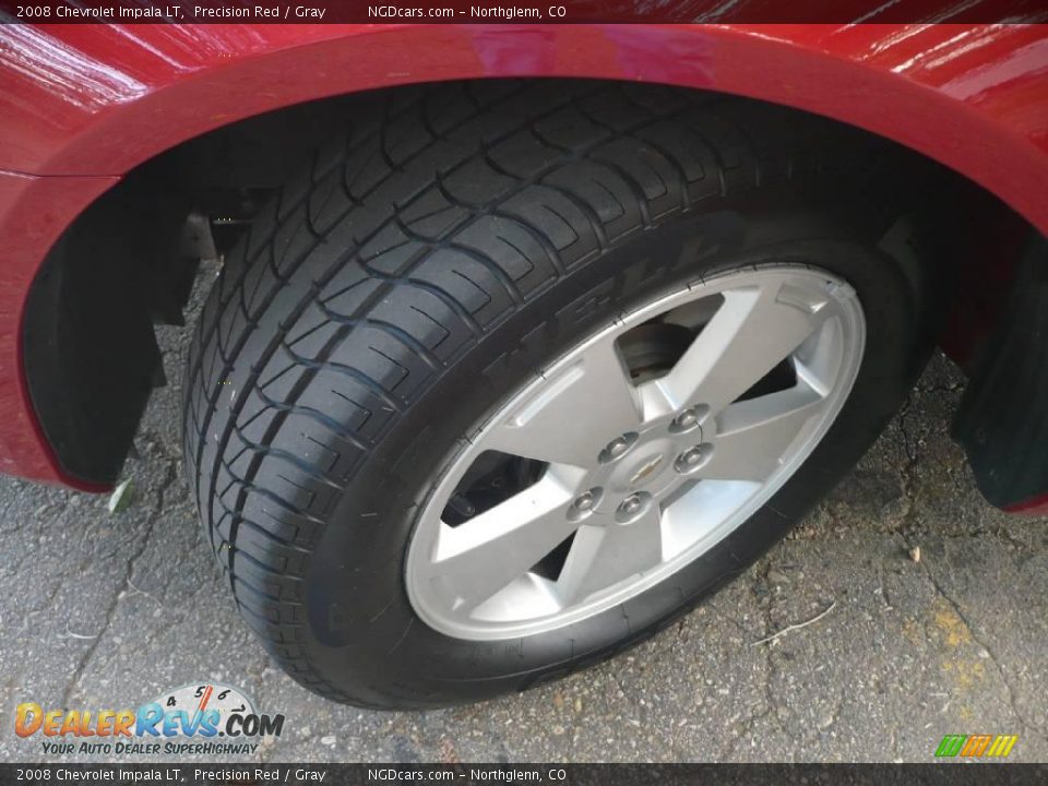2008 Chevrolet Impala LT Precision Red / Gray Photo #5